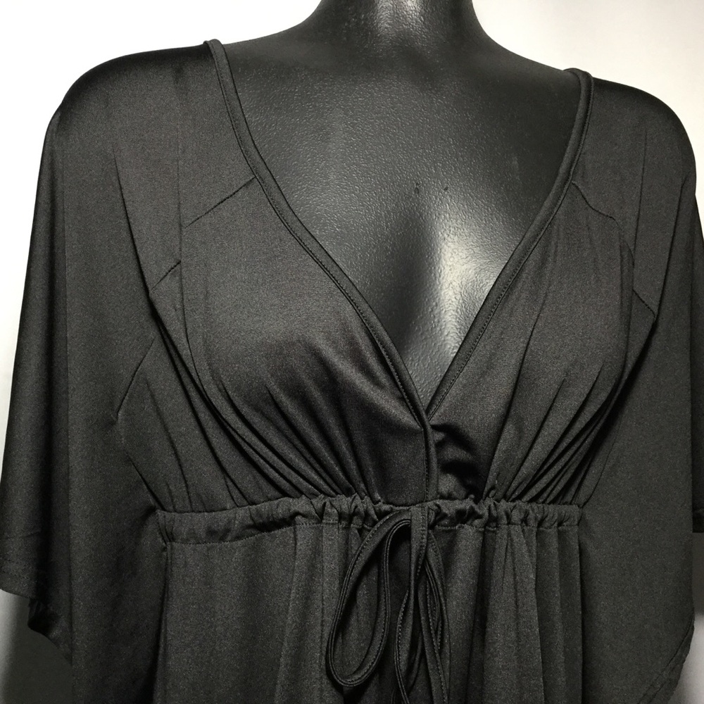 Zanzea| v neck front tie blouse